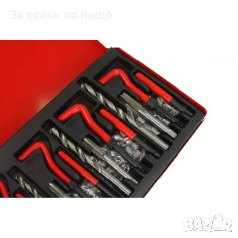 Комплект за възстановяване на резби 131 части Mar-Pol, снимка 2 - Други инструменти - 50358446