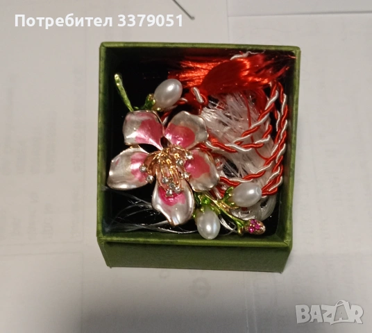 Ръчно изработени мартенски брошки, снимка 8 - Други - 53295337