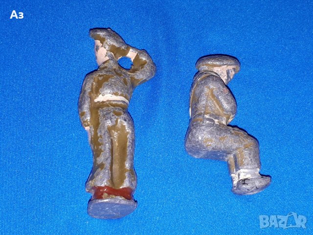 Две оловни фигурки на войници, снимка 2 - Колекции - 38867651