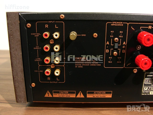 Стъпало Pioneer m-90a , снимка 9 - Ресийвъри, усилватели, смесителни пултове - 53721505