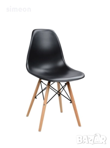 НОВ Комплект столове Dining Kring Kai, PP, 4 бр, Бял ЦЕНА 49 ЛВ БРОЯ, снимка 4 - Столове - 40433239