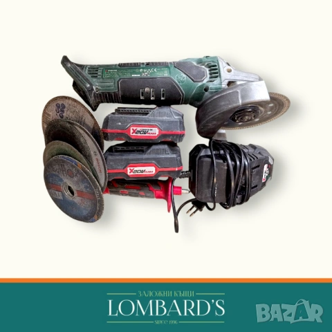 Ъглошлайф Parkside PWSAP 20-Li D4, N: 3159456, снимка 2 - Ъглошлайфи - 53563398