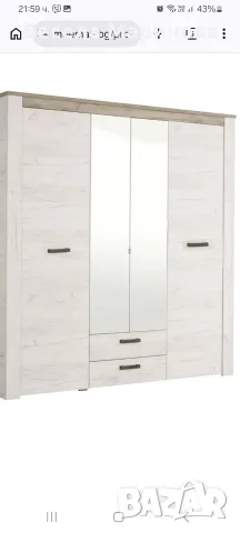 Спалня+матрак и гардероб , снимка 4 - Спални и легла - 55806356