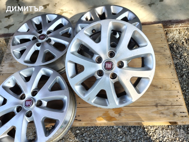 4бр.АУМИНИЕВИ ДЖАНТИ 16ки за FIAT 5x114,3 6J ET50, снимка 2 - Гуми и джанти - 52295543