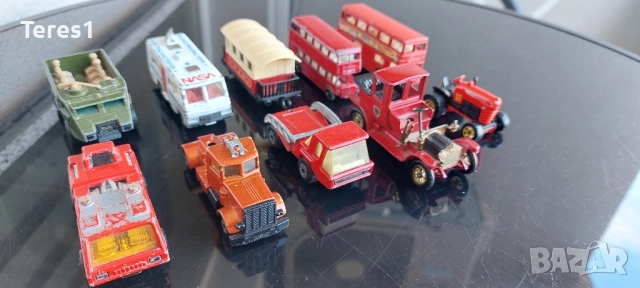 Мачбокс. Лот от 10бр. метални колички MATCHBOX 