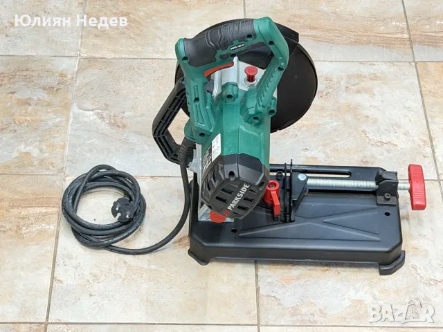 Шлифовъчен диск, ParkSide PMTS 180 A1, нож за метал, 1280W, снимка 6 - Циркуляри - 56183030