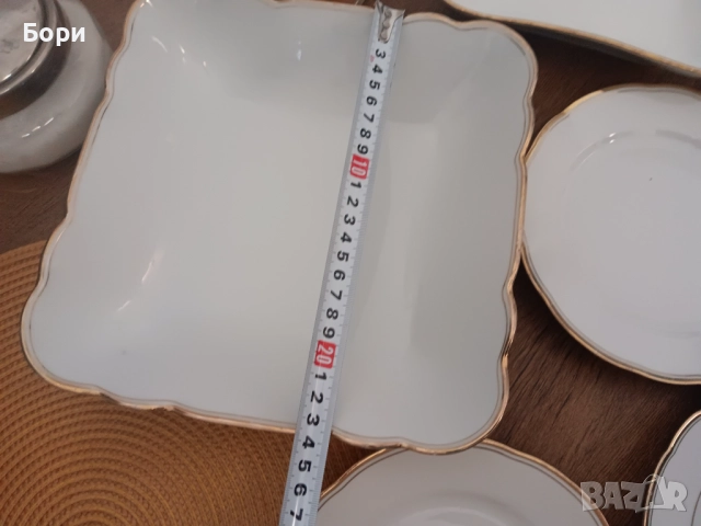 Порцелан немски / 22, снимка 4 - Чинии - 52458032