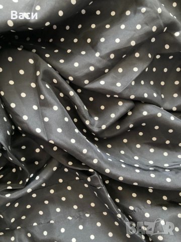 HERZ MODEN копринена рокля на точки, снимка 10 - Рокли - 41332835