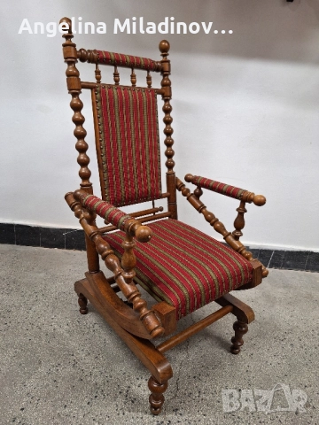 Люлеещ стол дъб масив 