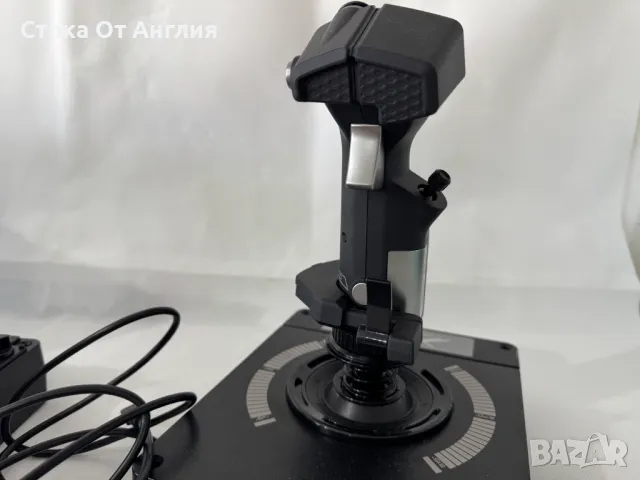 Джойстик контролер Logitech X56 HOTAS , снимка 9 - Аксесоари - 49977132