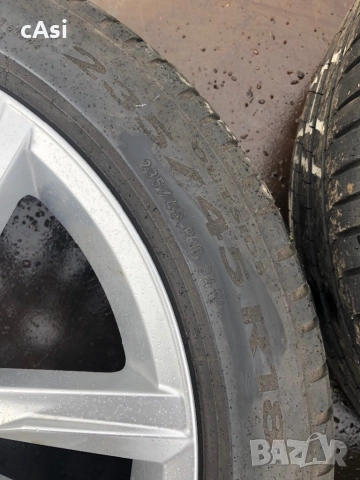 Продавам джанти 5/112 с гуми 235/45/18, снимка 2 - Гуми и джанти - 52805888