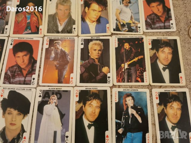 Колекция карти Dandy rock'n bublle 80 те, снимка 5 - Колекции - 39330216