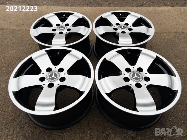 4 броя алуминиеви джанти за Мercedes-Benz E-Class 16, снимка 4 - Гуми и джанти - 49823399
