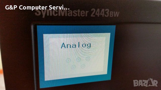 Монитор 24.1" Samsung 2443BW, за РЕМОНТ или за части ..., снимка 4 - Монитори - 42458549