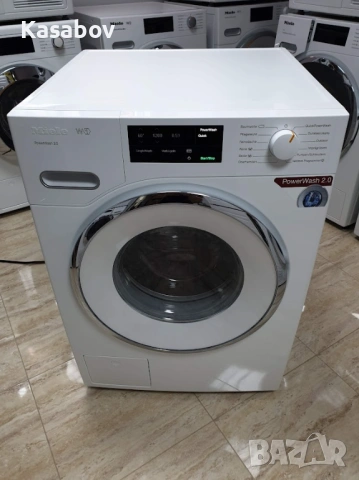 Miele W1 - PowerWash - Пералня Миеле 12м Гаранция, снимка 13 - Перални - 53449231