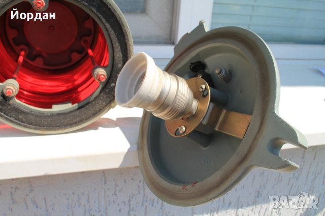 Руска индустриална лампа, снимка 8 - Колекции - 40579449