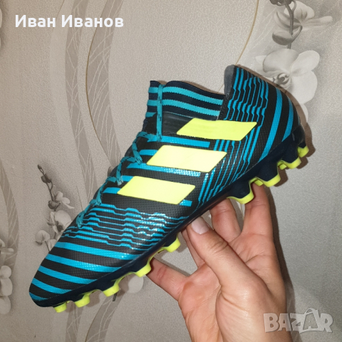 бутонки ADIDAS NEMEZIZ 17.3 AG  номер 41 ,5-42 , снимка 10 - Футбол - 44734080