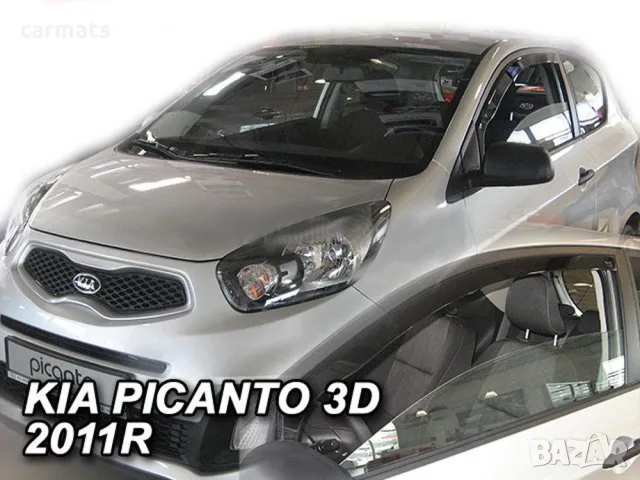 Ветробрани HEKO за Kia Picanto (2011-2017) - 3D