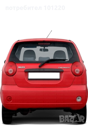 Задна броня за Chevrolet Matiz, снимка 4 - Части - 50677471
