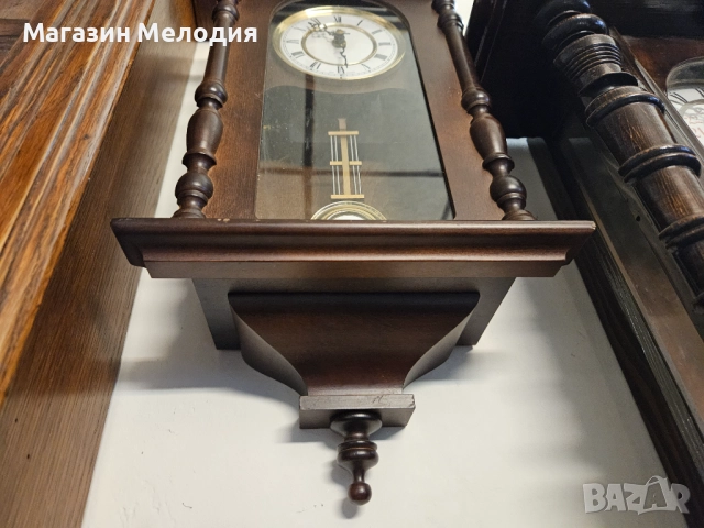 Стенен часовник с ретро дизайн Meister Anker В отлично техническо и визуално състояние., снимка 2 - Стенни часовници - 42096839