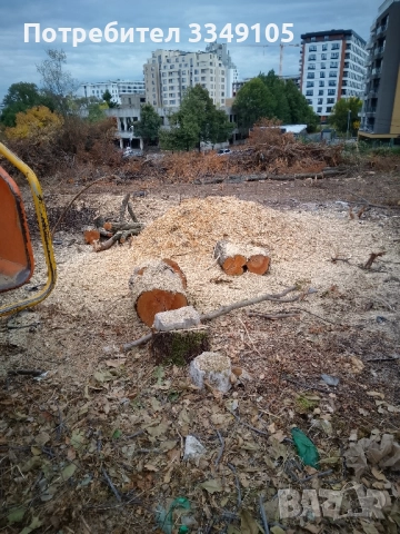 дробилка за клони под наем 