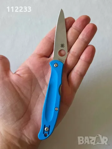Spyderco Charisma Blue Lightweight, снимка 3 - Ножове - 56213413