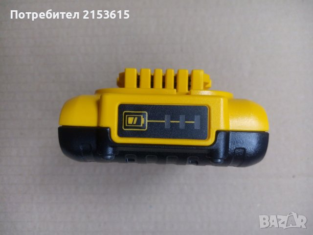 Oригинална Акумулаторна батерия DeWALT 18V XR 2.0Ah DCB183, снимка 5 - Други инструменти - 42316350