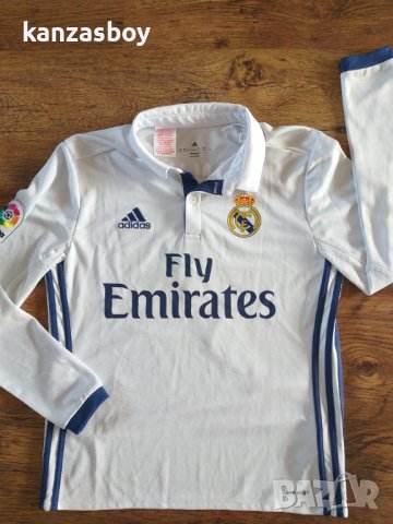 adidas Real Madrid 16/17 - страхотна юношеска блуза, снимка 3 - Детски анцузи и суичери - 41926647