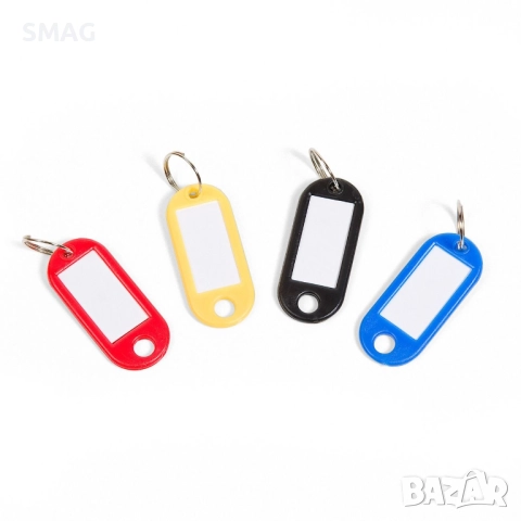Пластмасови етикети за ключове 8 броя_1113136