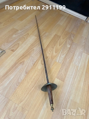 Стара декоративна шпага, Toledo, снимка 9 - Антикварни и старинни предмети - 53847210
