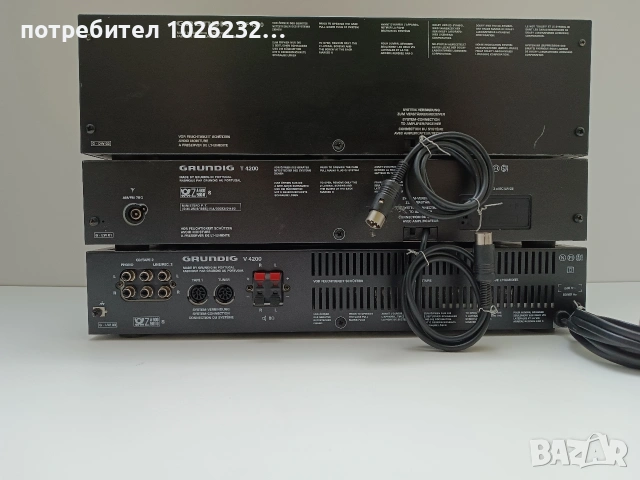 Grundig V-4200, снимка 4 - Ресийвъри, усилватели, смесителни пултове - 53781076