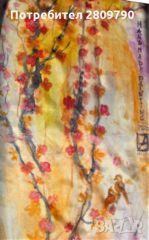 Sakura Blossoms / Цветущая Сакура / Цъфти Сакура / Sakura-Blüten, снимка 8 - Шалове - 32854478