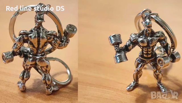 Ключодържател фитнес маниак, снимка 2 - Арт сувенири - 53801327