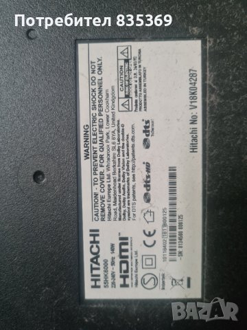 HITACHI 55HK6000 - Дефектен дисплей, снимка 3 - Телевизори - 44482456