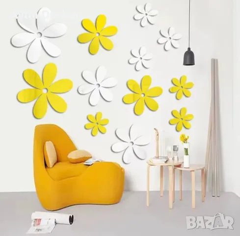 Декоративни огледални стикери