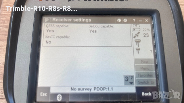 GNSS приемник Trimble R8s, снимка 10 - Други инструменти - 53777877