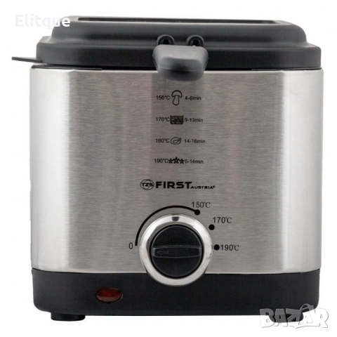 Фритюрник с вместимост 1,5 литра, мощност 900 W FIRST, снимка 2 - Друга електроника - 52854850
