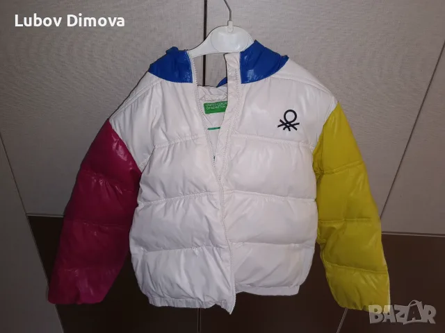 Детско Яке Beneton , снимка 6 - Детски якета и елеци - 56170886