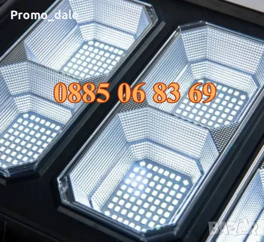 Улична соларна лампа 1600W с 8 секции, соларна градинска лампа 1600W, снимка 3 - Соларни лампи - 47431106