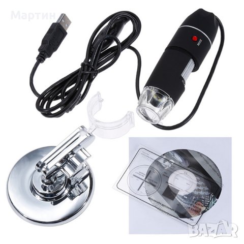 Дигитален микроскоп LED USB с увеличение 1600X, снимка 6 - Друга електроника - 39182596