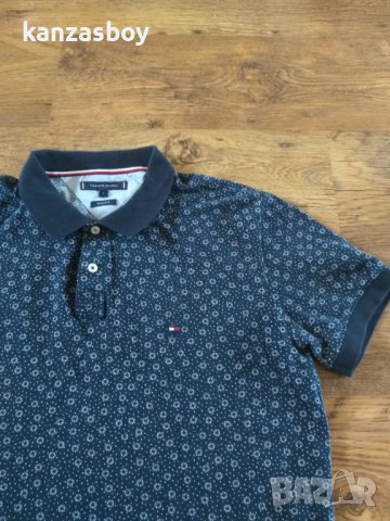 Tommy Hilfiger Polo Shirt - страхотна мъжка тениска много КАТО НОВО, снимка 9 - Тениски - 41680233