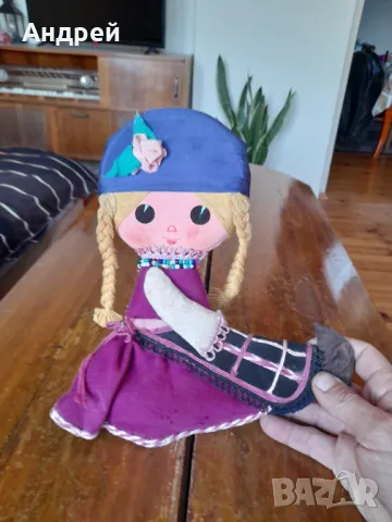 Стара кукла за стена #12, снимка 2 - Други ценни предмети - 48464578