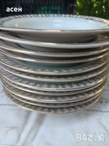 порцеланови чиний 11бр., снимка 2 - Чинии - 50660814