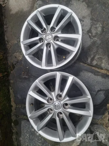 Оригинални джанти тойота R16 5x114 et45 , снимка 2 - Гуми и джанти - 47993320