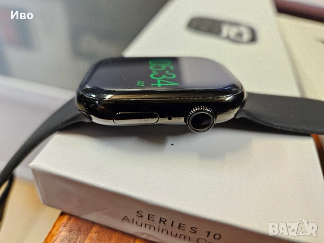 Часовникът е алтернативен вариант на Apple 10 Series Пълен комплект. , снимка 10 - Смарт часовници - 53123256