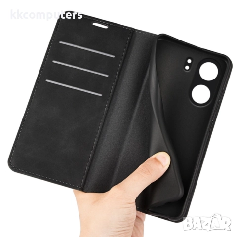 Xiaomi Redmi 13C / Poco C65 4G Magnetic Wallet Калъф и Протектор, снимка 10 - Калъфи, кейсове - 52582691