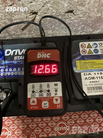 Нов акумулатор AGM/АГМ 80 амп/ч 800 А с гаранция