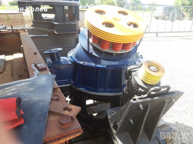 Дисково-конусна трошачка ДТ-800, снимка 3 - Други машини и части - 30057779