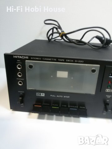Касетен дек Hitachi D-220, снимка 2 - Декове - 41165396