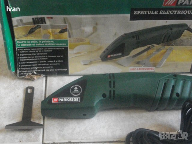 Ново Немско 200 Вата Електрическо Длето-Шабър-Parkside-3 Скорости-За Стъргане Боя/Фуги, снимка 11 - Други инструменти - 41404709